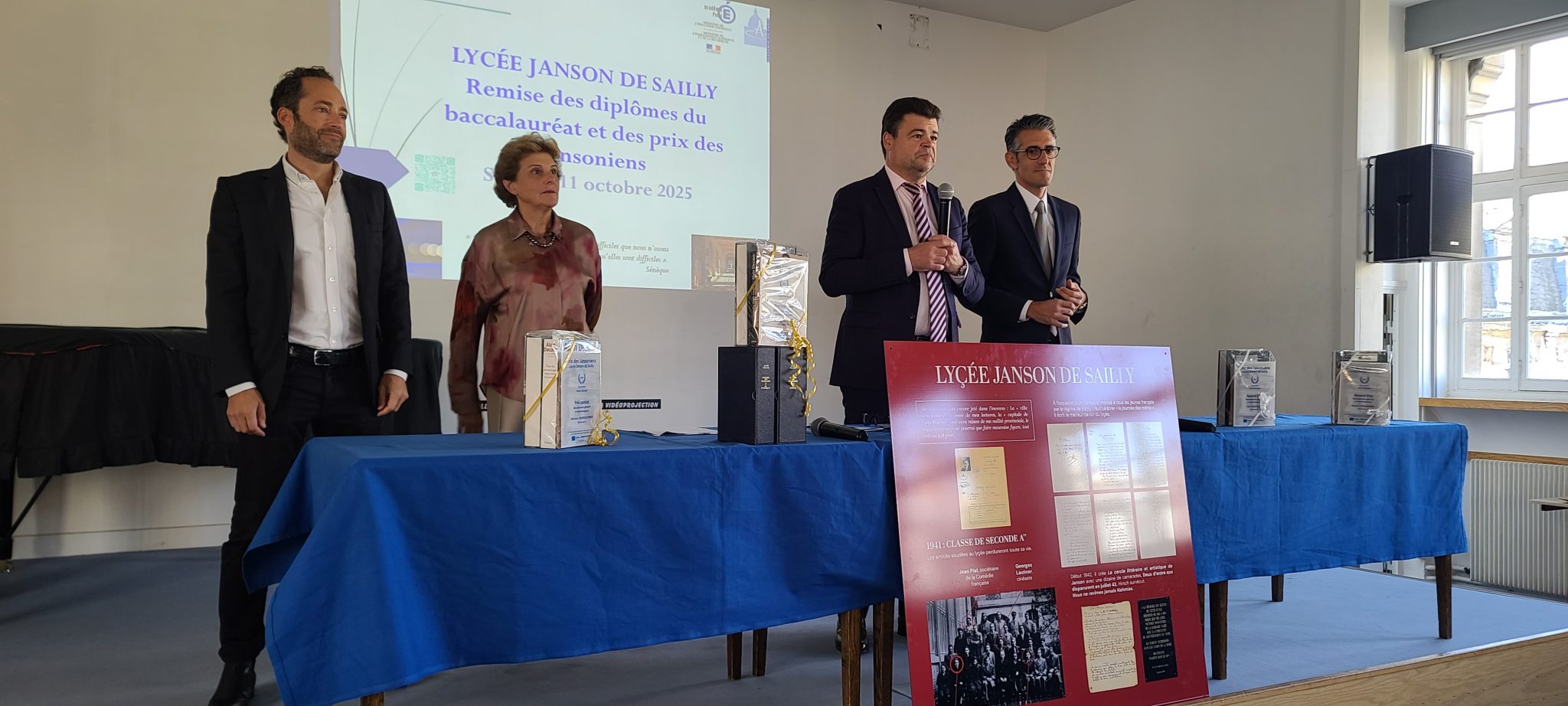 Cérémonie de remise des diplômes du Baccalauréat 2025 et des prix des Jansoniens