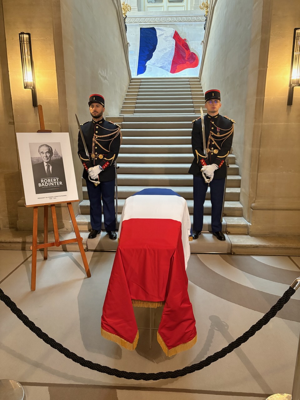 Panthéonisation de Robert Badinter